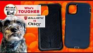 The TOUGHEST? OtterBox Defender VS Ballistic Tough Jacket MAXX - iPhone 11 Tough Case Comparison