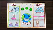 How to make a poster for school project/Creative poster making ideas/Poster making do's and don'ts
