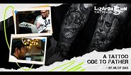 A Tattoo Ode to Father by Niloy Das | Lizard's Skin Tattoos | Best Tattoo Studio In Kolkata