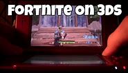 Playing Fortnite on Nintendo 3DS