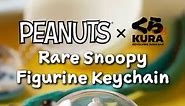 Snoopy x Kura Sushi #BikkuraPon RARE Figurine Keychain Prize with golden ball chain featuring the lovable Peanuts® character, Snoopy 💖 Limited quantities. Prize is not available for individual purchase. For more details visit https://kurasushi.com/peanuts-bikkura-pon-collaboration Prize availability may differ by location. Available while supplies last. #comics #comic #charlesschulz #peanutscomics #cartoon #cartoons #revolvingsushi #conveyorbeltsushi #sushi #sushitime #sushilovers #prize #prize
