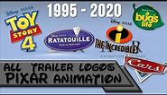 All Pixar Trailer Logos (1995-2020)