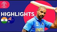 Dhawan Strikes Super Century! | India vs Australia - Match Highlights | ICC Cricket World Cup 2019