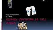 PPT - History Evolution Of Cell Phones PowerPoint Presentation, free download - ID:1614113