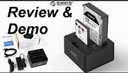 Orico Dual Bay USB 3.0 Dock Station Review and Demonstration
