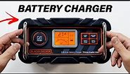 BLACK and DECKER Fully Automatic 25 Amp 12V Battery Charger Unboxing & First Test!