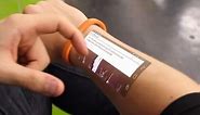 A Simple Bracelet Can Turn Your Arm Into an Interactive Smartphone Display