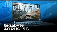Gigabyte Aorus 15G (RTX 30 Series) Gaming Laptop Review