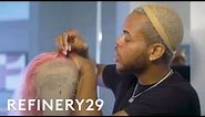 How Cardi B's Hairstylist Does A Pastel Pink Wig | Hair Me Out | Refinery29