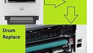 Replace the Drum in HP Laser Tank 1020w / MFP M1005w / M2606 Printers. #wearetechnical
