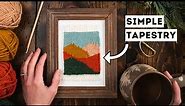 How to weave a CUTE landscape tapestry