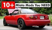10+ Mods You NEED for the Mazda MX5 Miata