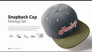 Snapback Cap 3d Mock-up for Photoshop, video tutorial