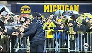 'Had to be here': Michigan fans welcome football team back to campus with rally