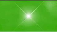 Effects shine light green screen, flare, glow, shining, sparkling FREE