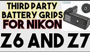 Nikon Z6 And Z7 third class battery grips | nikon z6 | nikon z7 | nikon battery