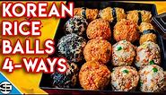 Korean Rice Balls - 4 New Ways To Enjoy Jumeok Bap!