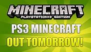 "Minecraft PS3" - Released Tomorrow & Official Trailer (NEW INFO!)