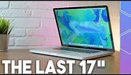 The last 17 inch MacBook Pro