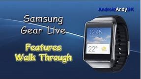 Samsung Gear Live Features