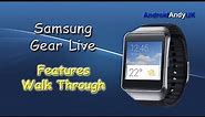 Samsung Gear Live Features