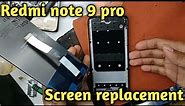 Redmi note 9 pro LCD screen replacement || xiaomi note 9 pro