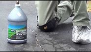 Asphalt Crack Repair - Steps to Fill Driveway Cracks