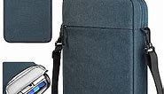 TiMOVO 9-11" Tablet Sleeve Shoulder Bag for iPad Pro 11 2022-2018, iPad 10th Generation 2022, iPad 10.2 2021-2019, iPad Air 5/4 10.9, Galaxy Tab S9/S8/A8/A7 2023, Tablet Bag with Handle, Indigo