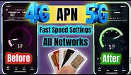 Unlimited fast speed data Tricks Using New APN 2024