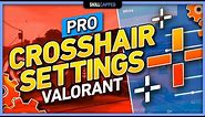 The BEST PRO Crosshair Settings for Valorant