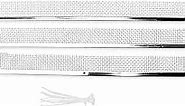 Camco Flying Insect Screen for Dometic Refrigerator Vents - Protects from Flying Insect Nests, 20” x 1-1/2” Stainless Steel Mesh, RS 600 - (3 Pack) (42149)