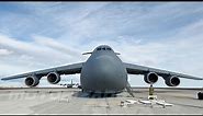 The Largest Aircraft in the US Air Force C-5M Super Galaxy in Action
