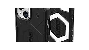 URBAN ARMOR GEAR UAG Case Compatible with iPhone 15 Plus Case 6.7" Pathfinder Black Built-in Magnet Compatible with MagSafe Charging Rugged Military Grade Dropproof Protective Cover