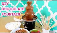Chocolate Fountain Recipe and Set Up Guide