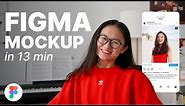 Figma UX tutorial for beginners - Mockup