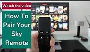 How To Pair Your Sky Remote