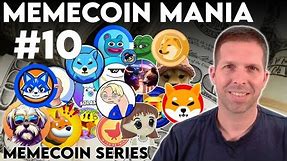 Memecoin Mania 10 | Memes Are On Fire Today!! | Top/Hottest Memes Live