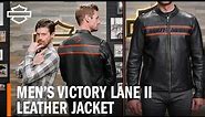 Harley-Davidson Men’s Victory Lane II Leather Motorcycle Jacket Overview