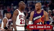 NBA Finals 1993. Phoenix Suns vs Chicago Bulls - Game Highlights | Game 4 | Jordan 55 HD 720p/60fps
