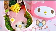 How to Make My Melody Bento Lunch Box (Kyaraben Recipe) | OCHIKERON | Create Eat Happy :)