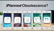 iOS 7 vs 8 vs 9 vs 10 vs 11 on iPhone 5S Speed Test!