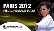 Final Female Kata. Rika Usami of Japan. 宇佐美 里香。空手 | WORLD KARATE FEDERATION