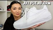 NIKE AIR FORCE 1 PLT.AF.ORM REVIEW & ON FEET