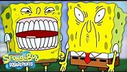 SpongeBob's WEIRDEST Faces 🥴 | SpongeBob