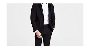 Calvin Klein Men's Skinny-Fit Wool Tuxedo - Macy's