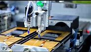smartphone display factory tour | How phones display are made