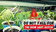 Grow Lights For LESS Money |Cheap Alternatives to Expensive Grow Lights|