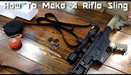 How to make an adjustable rifle sling
