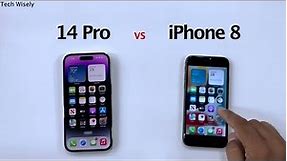 iPhone 14 Pro vs iPhone 8 - SPEED TEST