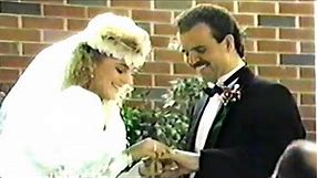 1980's Classic Wedding